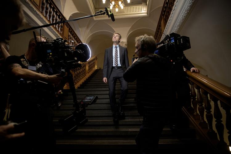 Valg. Kristian Thulesen Dahl var aftenens sejrsherre, da danskerne 3. december sidste år stemte nej til at erstatte retsforbeholdet med en tilvalgsordning. 