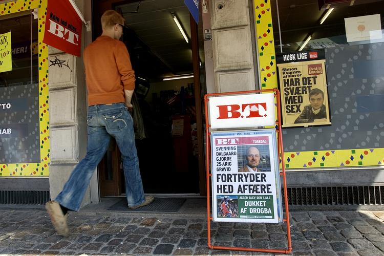 Kioskbasker. Kreativiteten har man sjældent savnet på BT's forsider. 