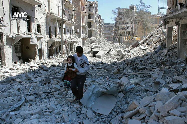 Mideast Syria Children Of Aleppo