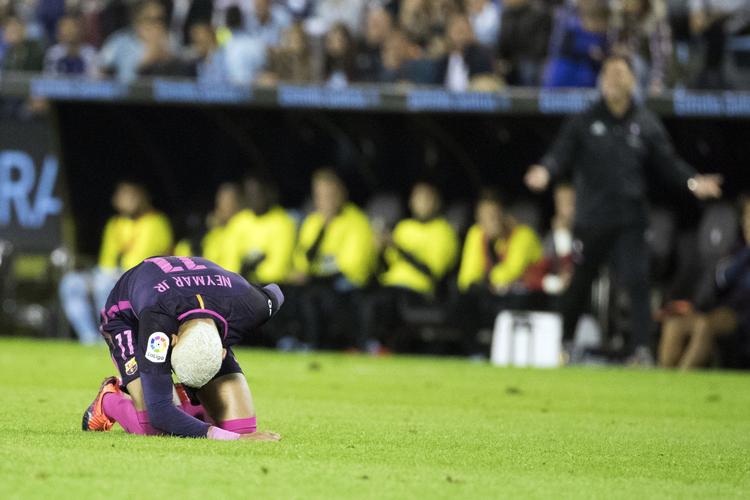 Av. Neymar og Barcelona havde det hårdt i Vigo mod Celta og Sisto. 