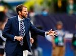Lånt. Den engelske U21-landstræner, Gareth Southgate, får også ansvaret for seniorlandsholdet i de fire næste kampe, indtil der er fundet enfast afløser for skandaleramte Sam Allardyce. 