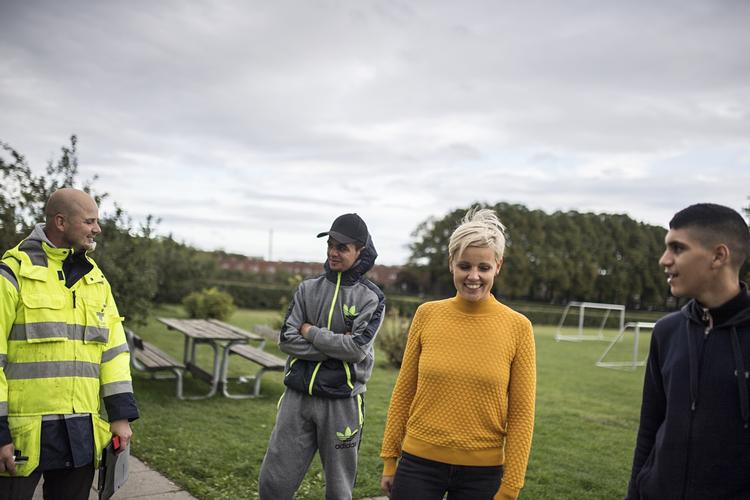 Ali Khalif har selv valgt at have valgfaget  'arbejdskendskab', men for Amin Moussa er det obligatorisk, fordi det er blevet vurderet, at han ikke er uddannelsesparat. 