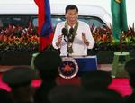 Hårdtslående. Præsident Rodrigo Duterte er kendt for sine opsigtsvækkende udmeldinger om alt fra regeringsledere til narkohandlere. 