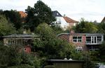 Huse ved Utterslev Mose