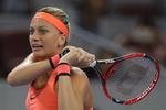BANG. Petra Kvitova spiller efter eget udsagn powertennis, og når det fungerer, er der ingen modstandere, der kan bremse hende. Men der er også mange dårlige kampe i løbet af en sæson. 