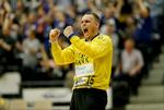 STÆRK. Skjern-målmand Søren Pedersen leverede en bundsolid præstation onsdag aften mod KIF Kolding København. 