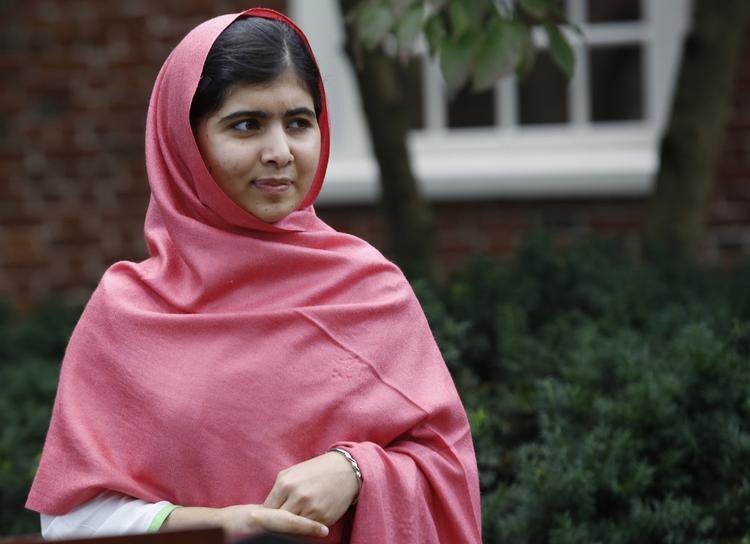 Malala Yousafzai for nogle år siden.  