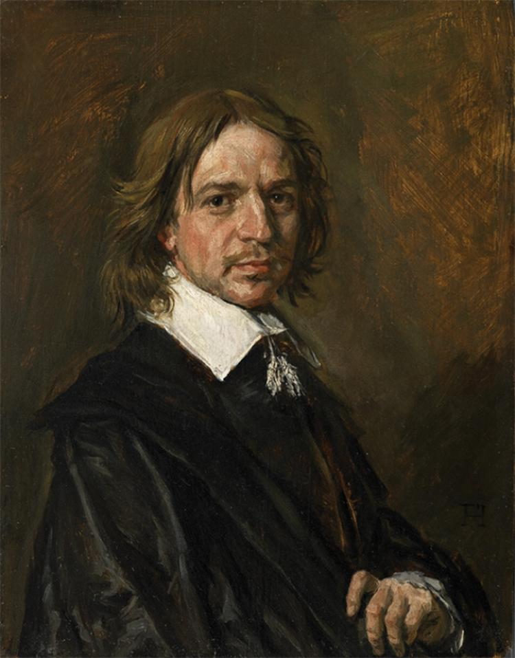 Hvem? Portræt af en mand, hedder billedet. Men hvem der har malet det, det er uvist. Indtil nu har det været tilskrevet Frans Hals. 