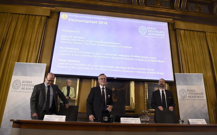 Kontraktteknik. Nobelprisen i økonomi går til en amerikaner og en finne. 