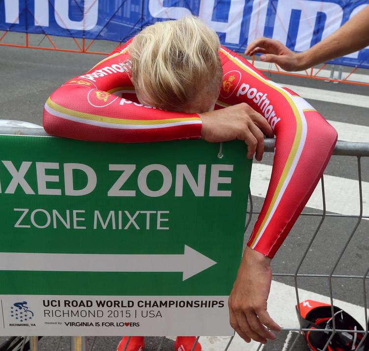 Slået. Mads Würtz Schmidt  var ikke i nærheden af en medalje i Watar. 