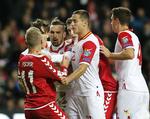 VM kvalifikation Danmark Montenegro FODBOLD