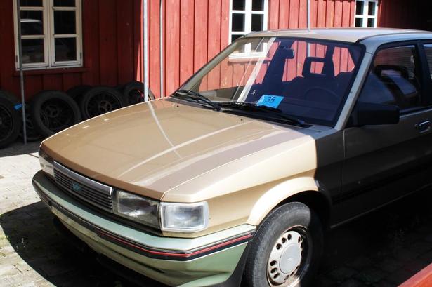 FINALE. Austin Maestro fra 1983 var en af de sidste nye modeller fra Austin. Sedanudgaven Montego kom året efter, og det var den sidste. 