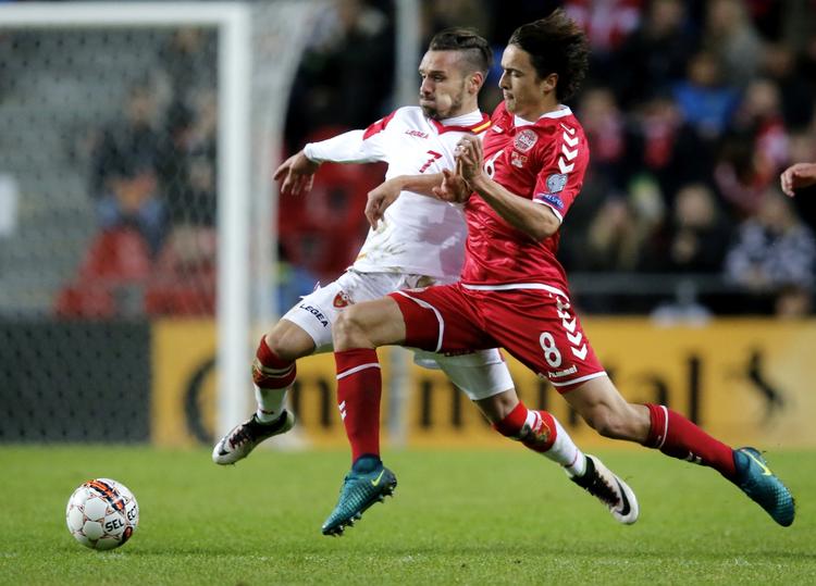 Overivrig. Thomas Delaney busede alt for voldsomt på i praktisk taget alle sine aktioner og var langt fra de seneste måneders niveau. 