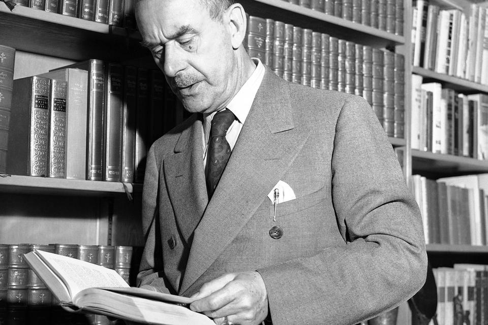 Thomas Mann. Tyske Mann vandt i 1929 Nobelprisen i litteratur. 
