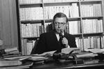 Jean-Paul Satre. Den franske forfatter, filosof og eksistentialist modtog prisen i 1964. 