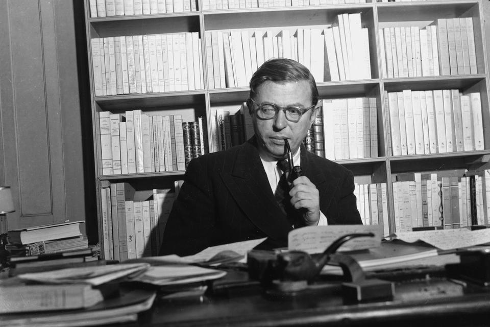 Jean-Paul Satre. Den franske forfatter, filosof og eksistentialist modtog prisen i 1964. 