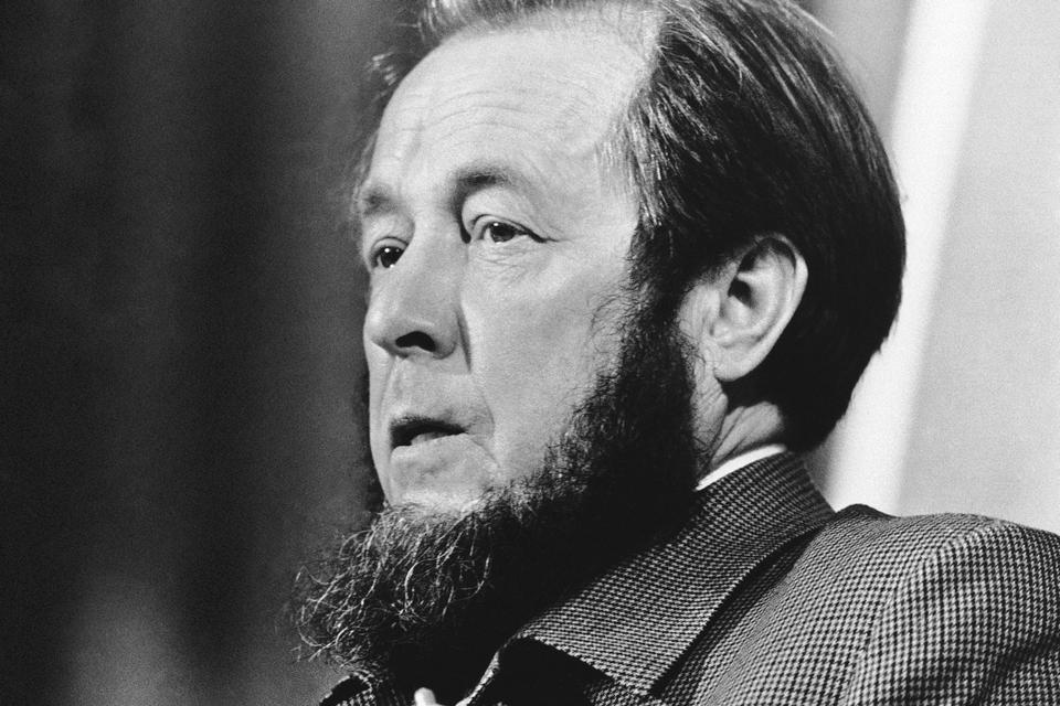 Aleksandr Solzhenitsyn. Den sovjetiske dissident modtog prisen i 1970. 