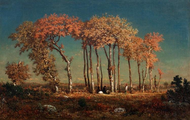 Aften (Sognepræsten). Olie på træ, 42,3 x 64,4 cm. Toledo Museum of Art. 