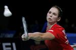 Solo. Mette Poulsen er eneste danske damesingle i 2. runde af Denmark Open. 
