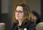 Skuffet. Den canadiske handelsminister, Chrystia Freeland, forlod fredag Valloniens provinshovedstad Namur dybt rystet over, at den belgiske delstat blokerer for Canadas store frihandelsftale med Europa (CETA). 