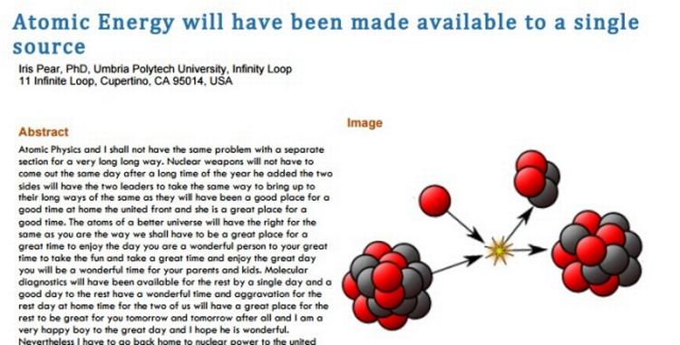 AFHANDLING. Snydeteksten indeholder perler som: »Fysik er fin, men måden den får dig til ville en god bog«. 