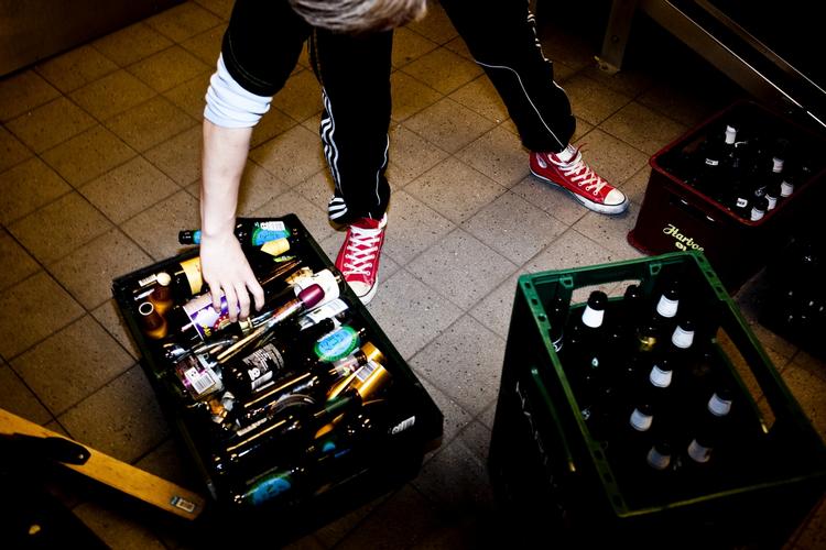 TJANS. Indenfor hndel er der allerflest småjob. Er der plads tilk flere kontanthjælpsmodtagere i supermarkederne?  Arkivfoto: Mathias Christensen 