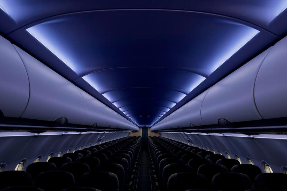 Her er vi i et lidt køligt blåt lys. Foto: SAS 