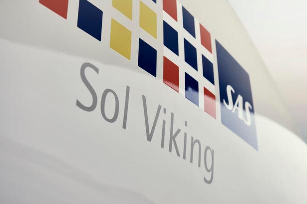SAS holder fast i traditionen med navngive flyene som en slags viking. Foto: SAS 