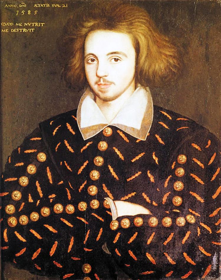 Assistance. Christopher Marlow, som skrev stykket 'Doktor Faustus', har tilsyneladende hjulpet den noget mere kendte William Shakespeare, med at skrive dele af stykker. 