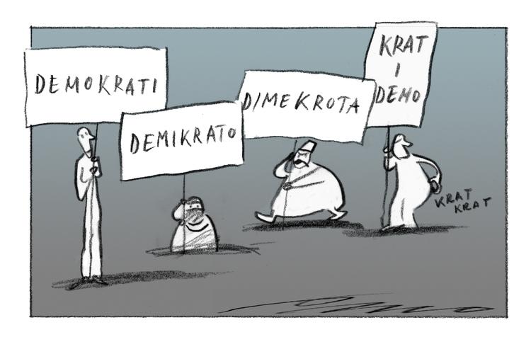 Tegning: Per Marquard Otzen (arkiv) 