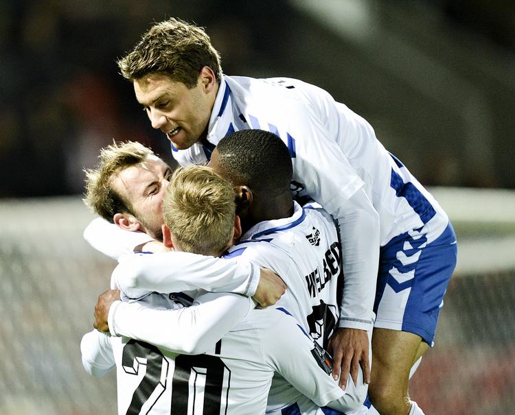 Point. OB'erne har mest grund til at juble efter 1-1 i Silkeborg. 