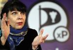 HÅB. Birgitta Jónsdóttir fra Piratpartiet har ikke opgivet håbet. 