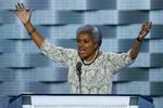 Profil. Som en af de ledende figurer i partiet var Donna Brazile på talerstolen ved årets demokratiske konvent. 