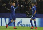 Superduo.  Jamie Vardy (tv) og matchvinder mod FCK for 14 dage siden, Riyad Mahrez, er blandt de muligheder manager Claudio Ranieri har i offensiven, hvor Leicester også råder over Islam Slimani og Ahmed Musa. 