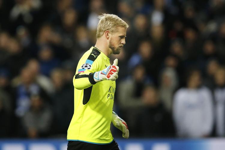 Matchvinder. Kasper Schmeichel snuppede FCK's farligste forsøg i sidste minut og sikrede Leicester det ene point i Parken. 
