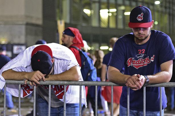 Græmmelse. Og til Cleveland Indians og deres tilhængere er der kun én ting at sige: Der er en ny turnering næste år. 