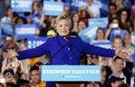 OPBAKNING. Hillary Clinton støttes af en lang række prominente kunstnere frem mod det amerikanske præsidentvalg. 