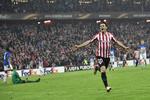 LYKKEN. Aritz Aduriz fra Athletic Bilbao havde en fantastisk torsdag aften - en aften, han ikke glemmer foreløbig. 