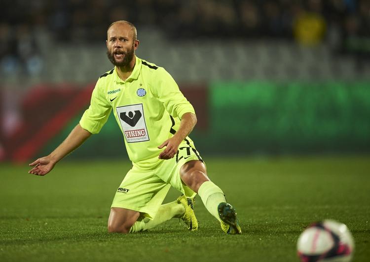 Nedbrudt. Robin Söder scorede i mandags mod AGF, men Esbjerg tabte 6-2. 