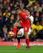 Formstærk. Philippe Coutinho kom til Liverpool fra Inter i 2013, men det har taget ham nogle år, at nå den form, han befinder sig i øjeblikkeligt. 