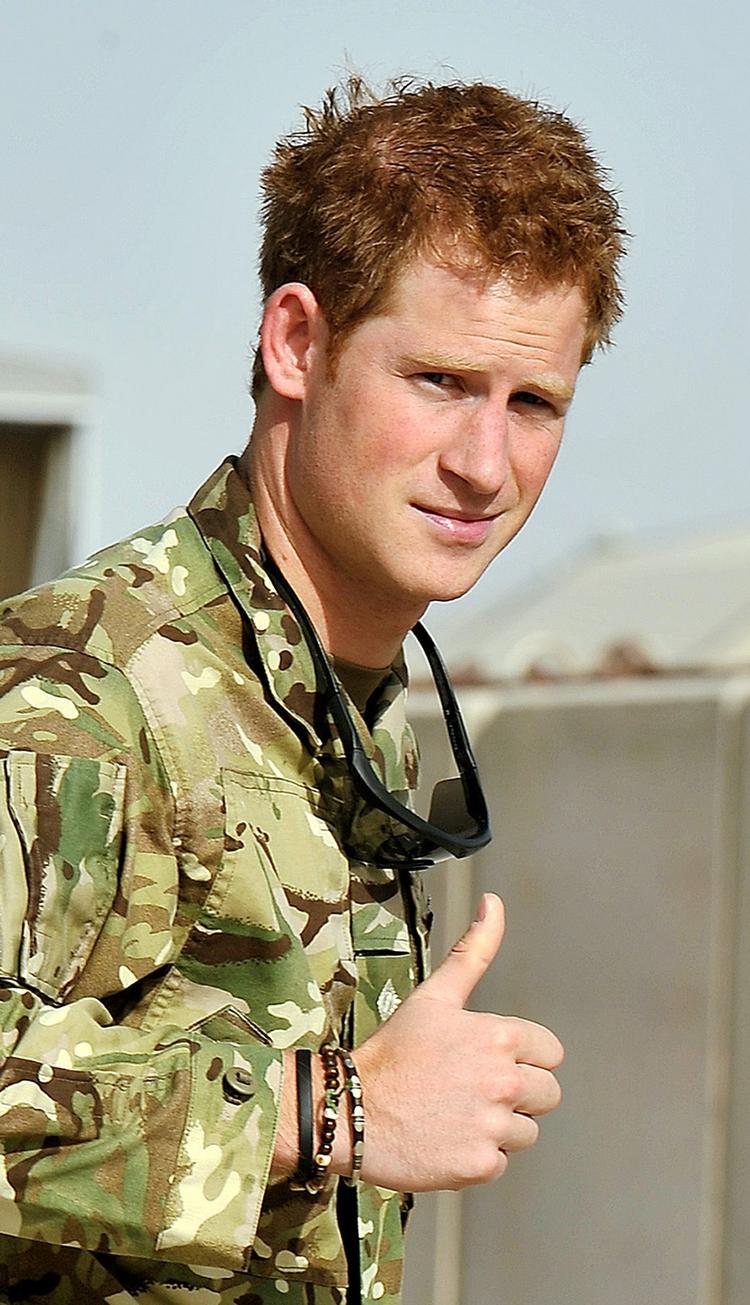 Storbritanniens Prins Harry fylder 30