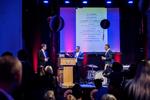 VALGFEST. International redaktør Michael Jarlner gjorde status over den amerikanske valgkamp med ambassadør Rufus Gifford og udenrigsminister Kristian Jensen til Politikens store valgfest i Pressen. 