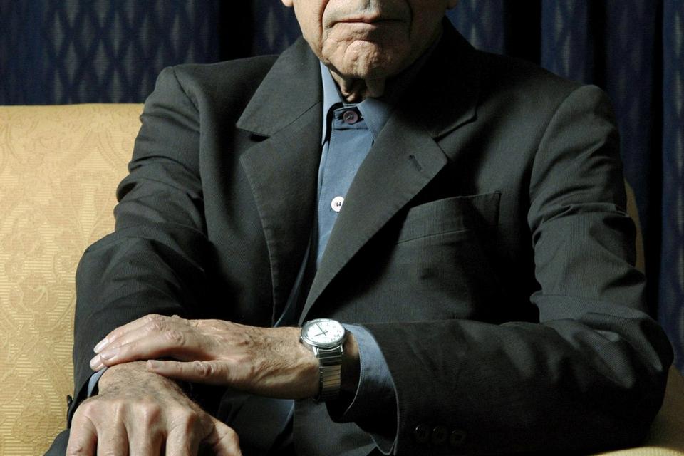 Leonard Cohen i Toronto, 4. februar 2006. 