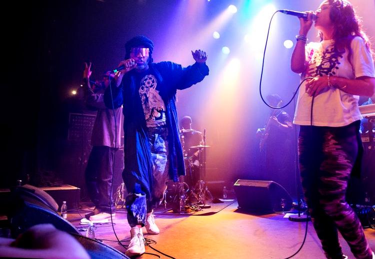 fest. Digable Planets fik folk til at glemme onsdagsregnen. 