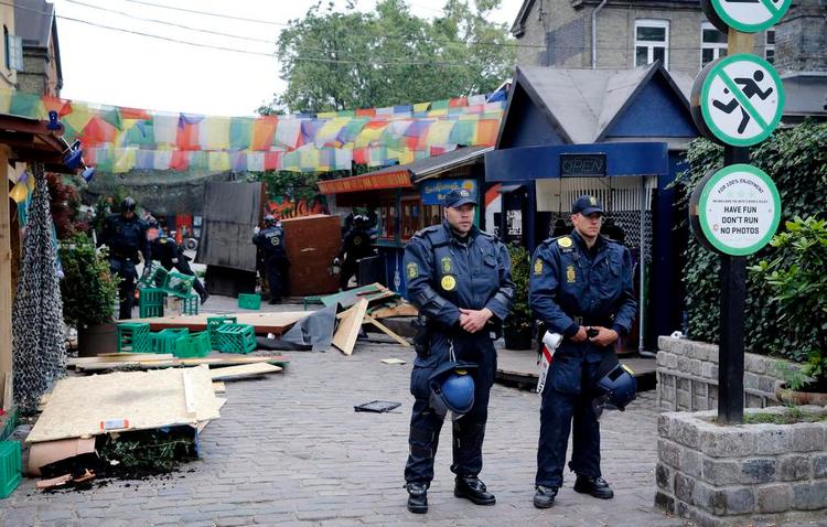 Ryddet. Hashsalget i Pusherstreet kører på vågeblus efter rydningen. Men hvor markedet så er flyttet hen, er endnu uklart. 