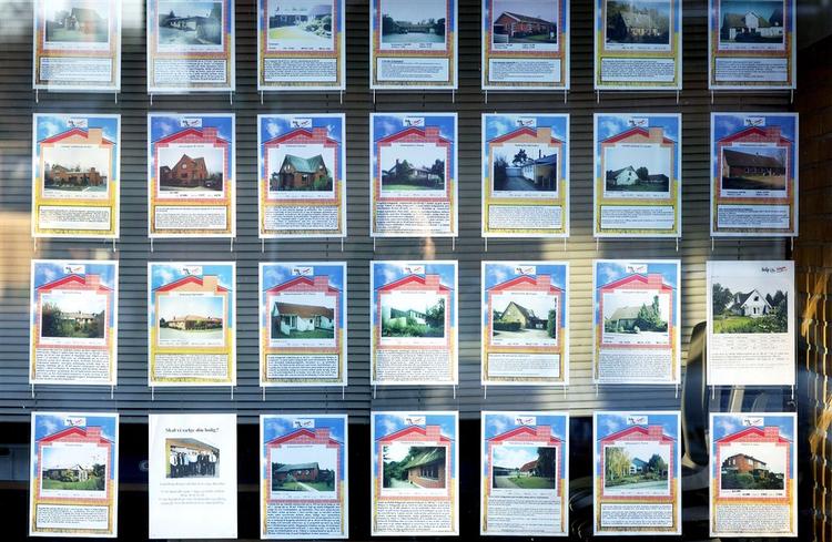 Parcelhuse til salg. RASMUS BAANER /POLFOTO