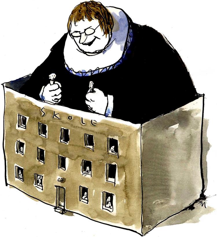 Folkeskolen skal ikke fremture med og dermed blåstemple en bestemt partipolitik eller en bestemt religion over for hverken børn eller forældre, skriver debattør Urd Kielgast. 