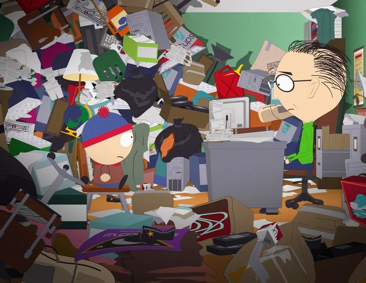 Undskyldning. 'South Park'-folkene ville lave sjov med »det formummede ævl« i filmen 'Inception'. Det blev til afsnittet 'Insheeption'. Foto: Comedy Central