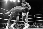 'Rumble in the Jungle' hed den berømte kamp mod George Foreman, som Ali vandt efter 8 omgange. Det var i 1974. 