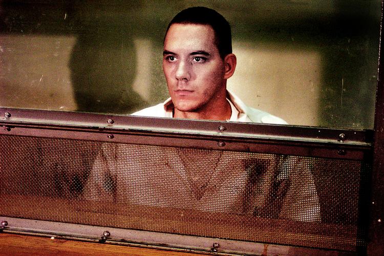 Dømt. Jason Burkett (billedet) blev sammen med sin kammerat Michael Perry dømt for tredobbelt mord. Burkett blev idømt fængsel på livstid, mens Perry blev henrettet. Foto: Discovery